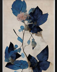 Blue Dry Flowers
