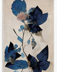 Blue Dry Flowers