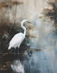 Egret in Lake