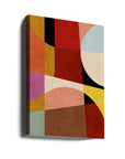Warm Colors Bauhaus Geometry2