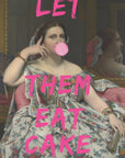 Let Them Eat Cake, Bubble Gum Vintage Portrait
