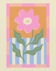 Pink Abstract Flower
