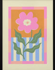 Pink Abstract Flower