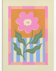 Pink Abstract Flower