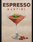Espresso Martini Cocktail Bar Decor