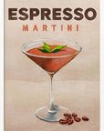 Espresso Martini Cocktail Bar Decor