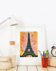 Dean Russo Poster Paris Pop Art