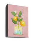 Lemon Bunch In Vase