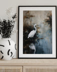 Egret in Lake