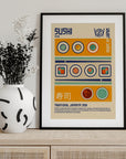 Sushi Japanese Food Print