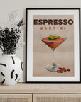 Espresso Martini Cocktail Bar Decor