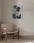 Blue Dry Flowers