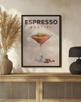 Espresso Martini Cocktail Bar Decor
