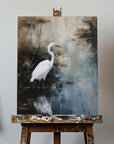 Egret in Lake