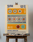 Sushi Japanese Food Print