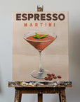 Espresso Martini Cocktail Bar Decor