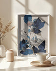 Blue Dry Flowers
