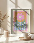 Pink Abstract Flower