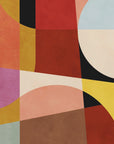 Warm Colors Bauhaus Geometry2