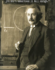 Albert Einstein Poster Zitat