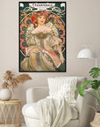 Alfons Mucha Poster Jugendstil F. Champenois 1897