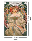 Alfons Mucha Poster Jugendstil F. Champenois 1897