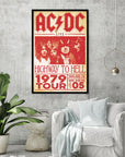 AC/DC Poster Live Highway To Hell Tour 1979
