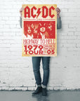 AC/DC Poster Live Highway To Hell Tour 1979