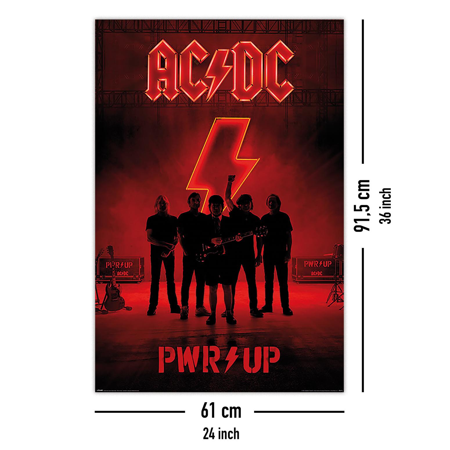 AC/DC Poster PWR/UP