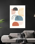 Abstract Shapes Poster Abstrakte Formen