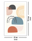 Abstract Shapes Poster Abstrakte Formen