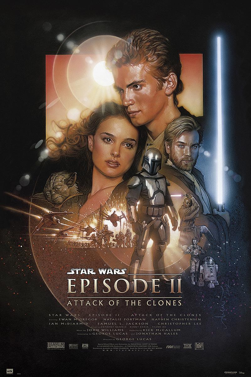 STAR WARS EPISODE I A2ポスター Star Wars Posters Set of 6 Episode I II III IV V VI – Wallister