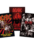 AC/DC Poster 3er-Set