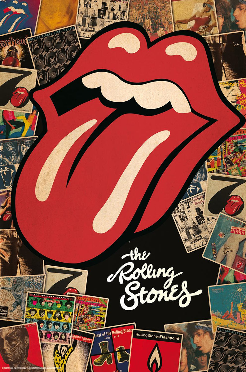 Rolling Stones Poster Collage – Wallister - Poster & More