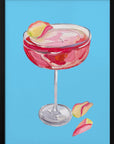 Sparkling Rose Gin Cocktail