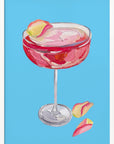 Sparkling Rose Gin Cocktail