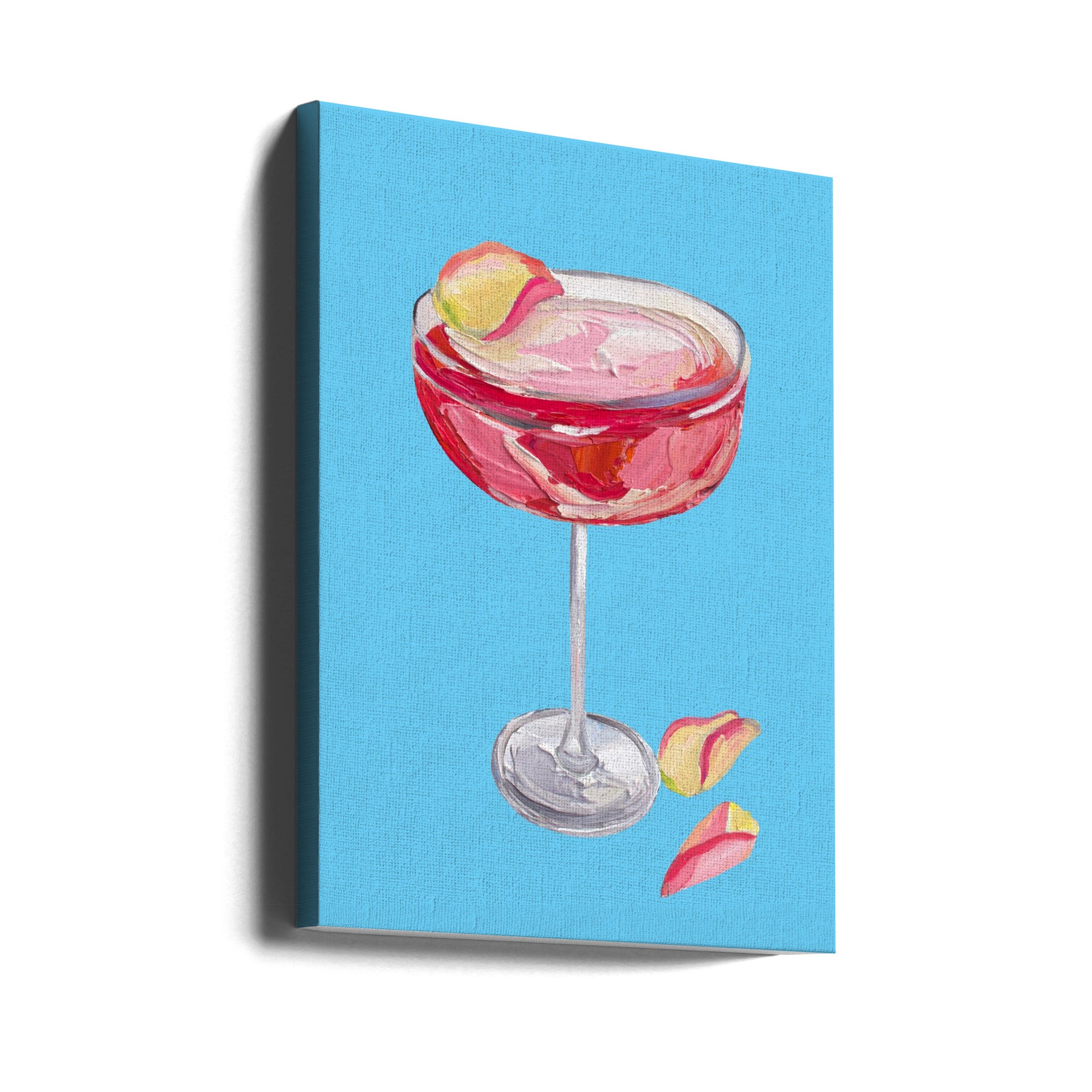 Sparkling Rose Gin Cocktail