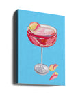 Sparkling Rose Gin Cocktail