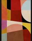 Warm Colors Bauhaus Geometry2