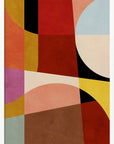Warm Colors Bauhaus Geometry2