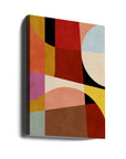Warm Colors Bauhaus Geometry2