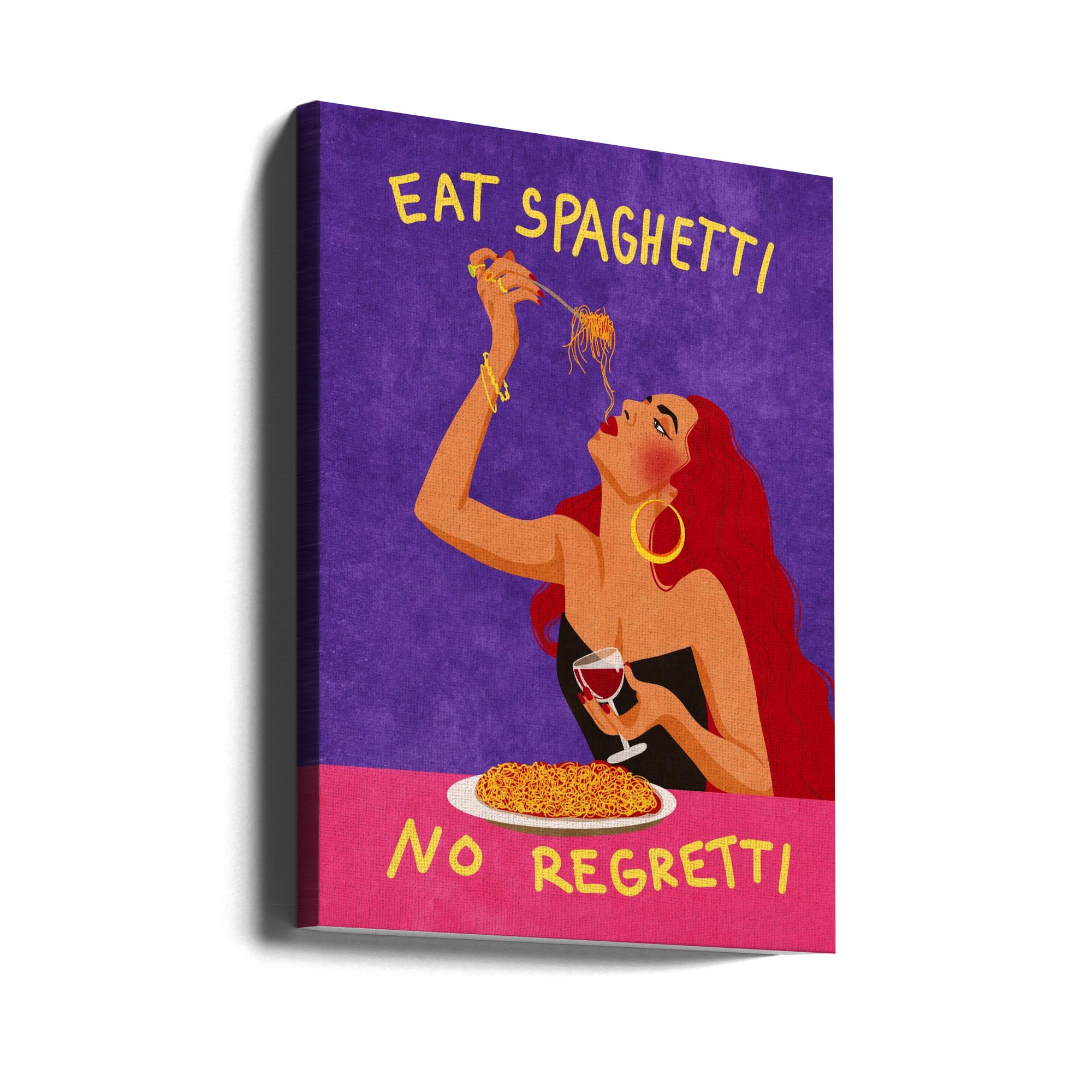 Eat spaghetti no regretti