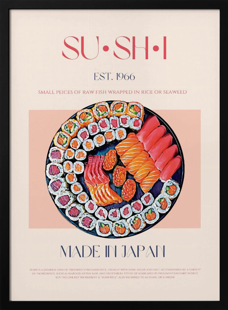 Colorful Sushi Delight