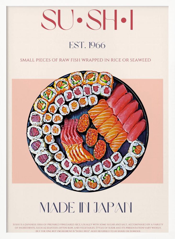 Colorful Sushi Delight