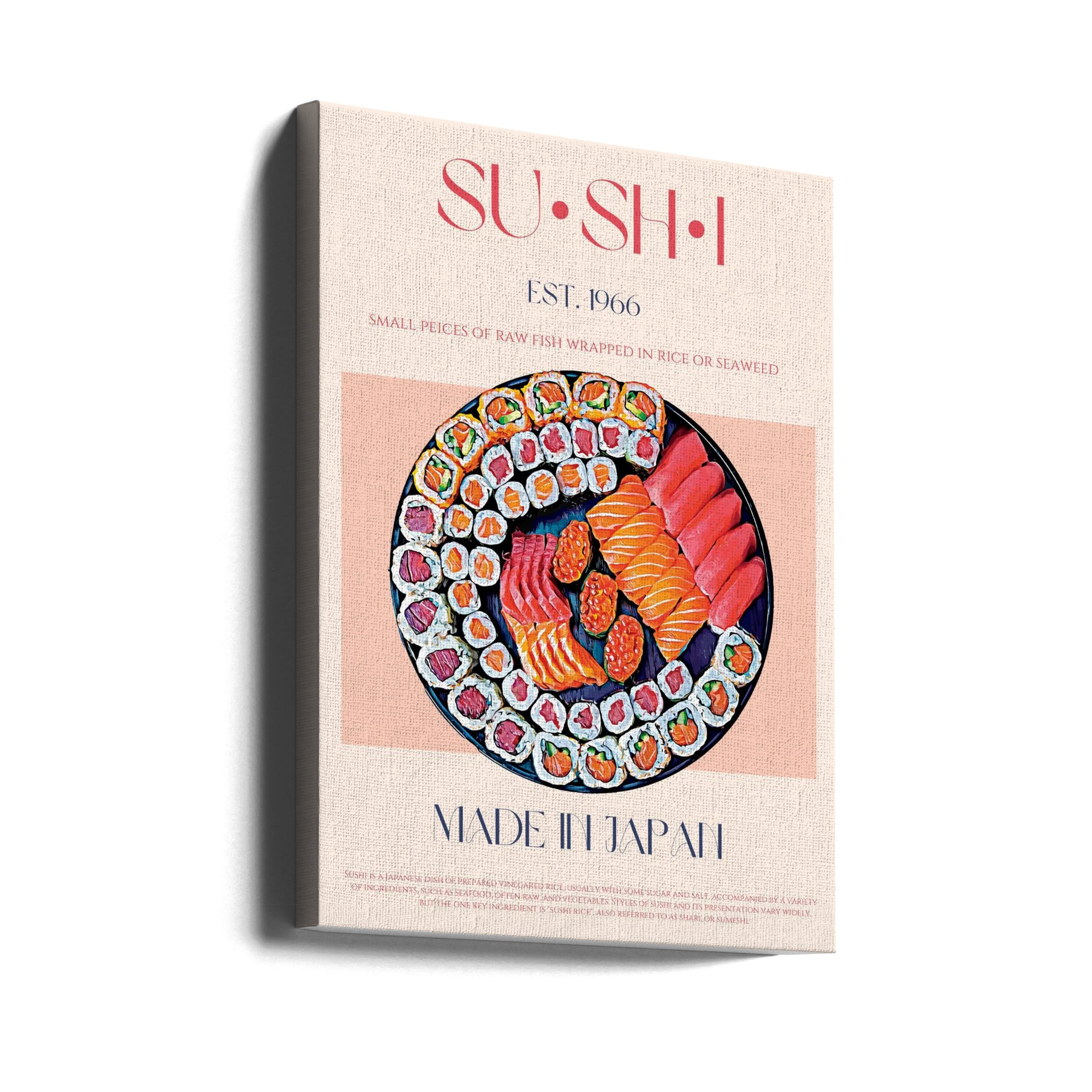 Colorful Sushi Delight