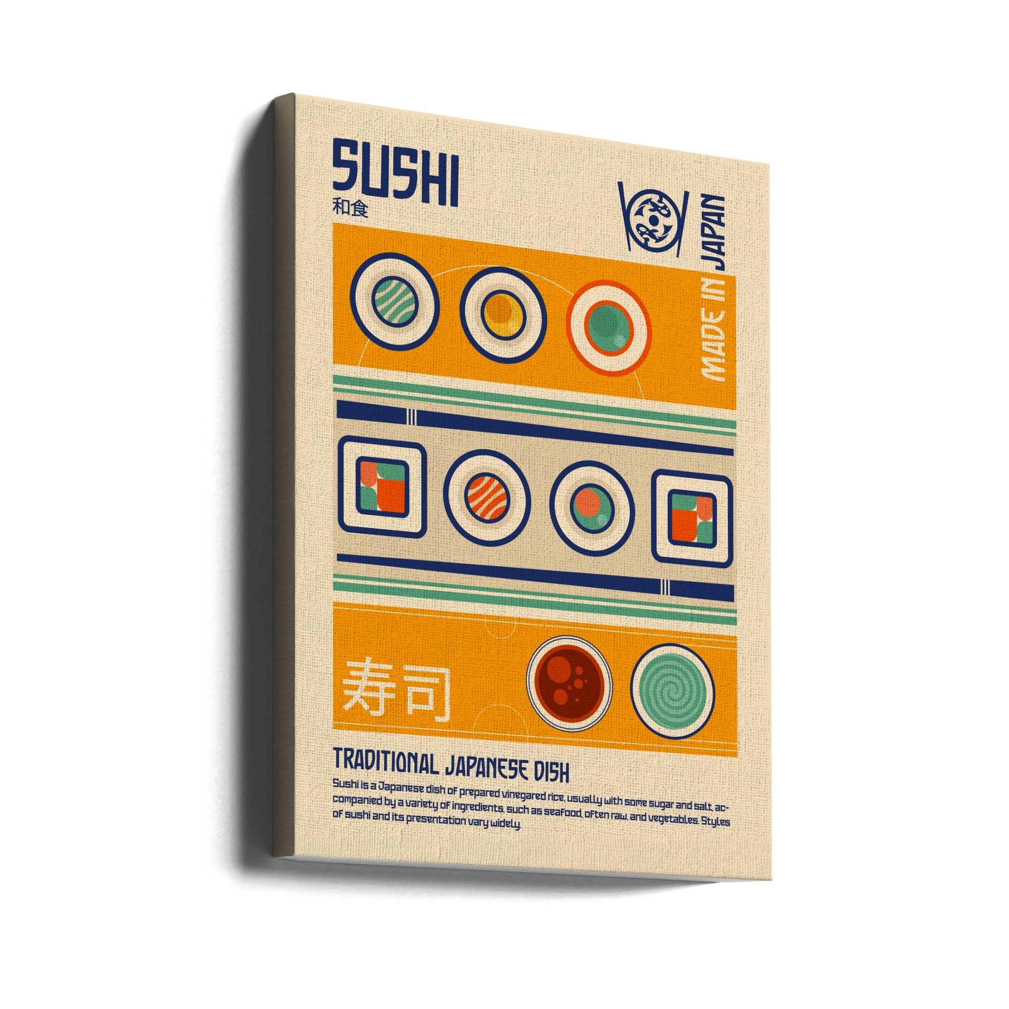 Sushi Japanese Food Print