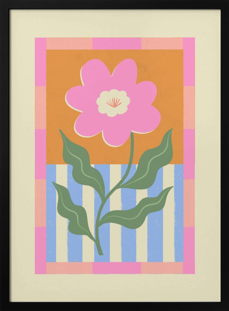 Pink Abstract Flower