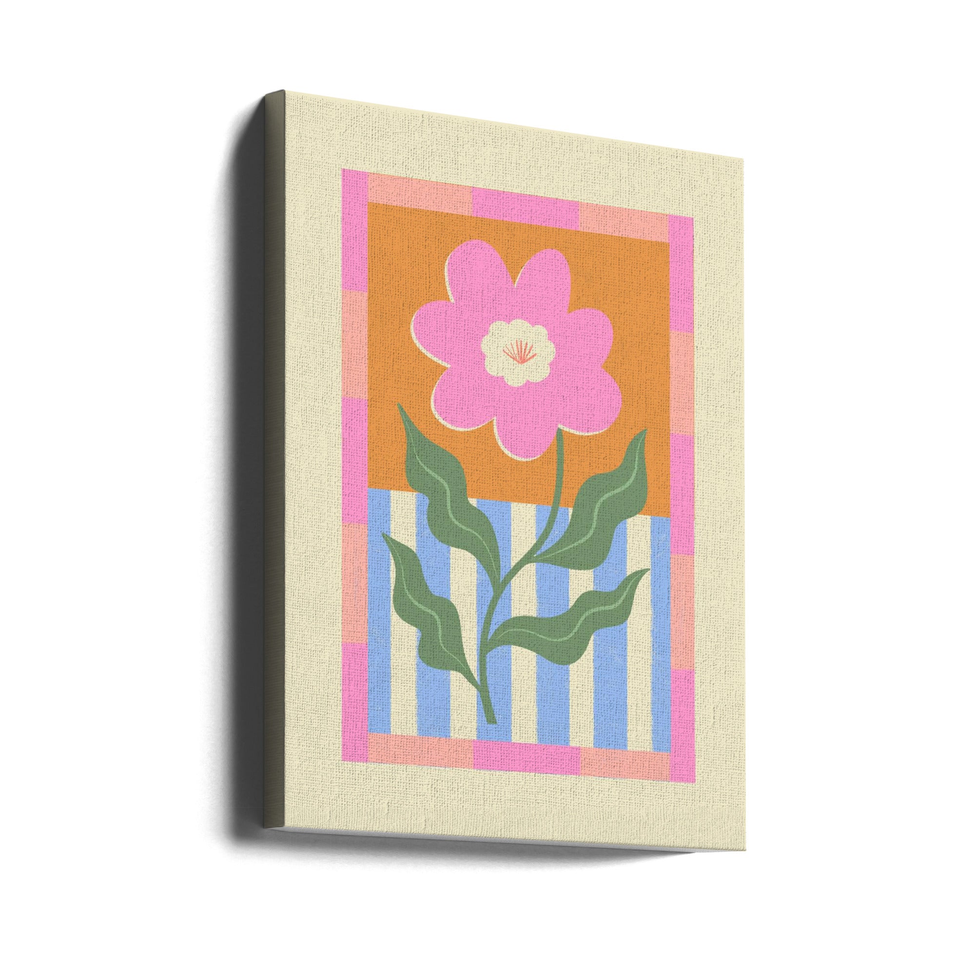 Pink Abstract Flower