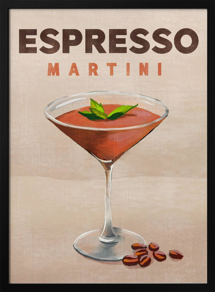 Espresso Martini Cocktail Bar Decor
