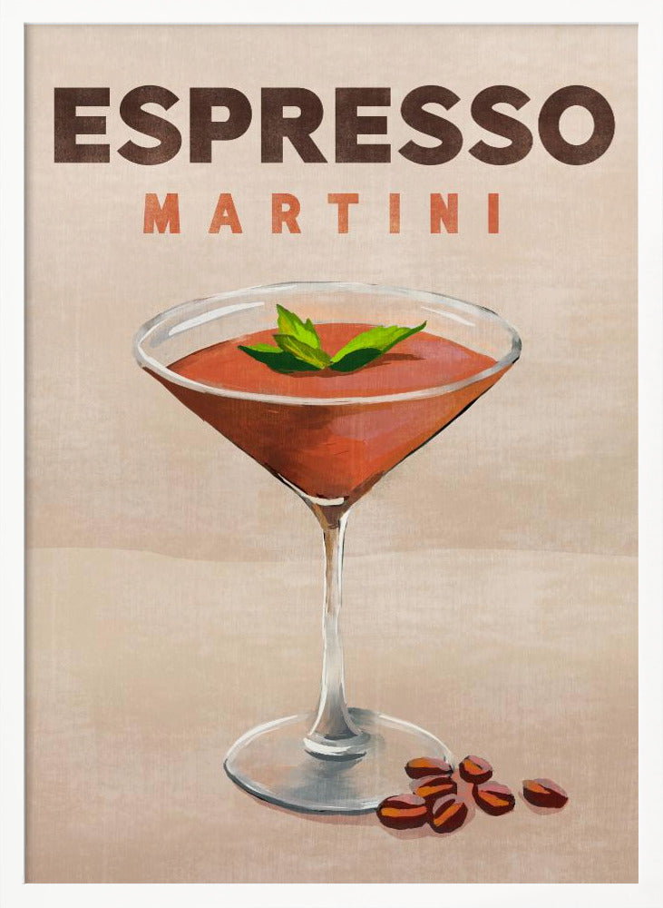 Espresso Martini Cocktail Bar Decor